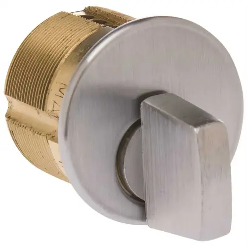 Turnknob Mortise Cylinder Chrome