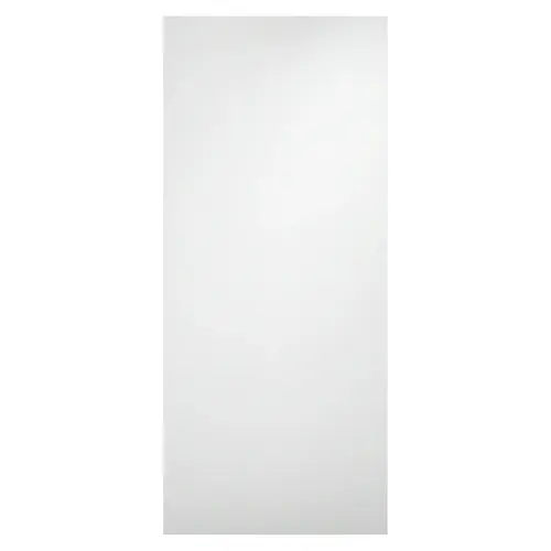 Flush Solid Core Interior Door Slab, 34" Width, 96" Height, 1-3/8" Depth, White Primed Finish, 1 Slab