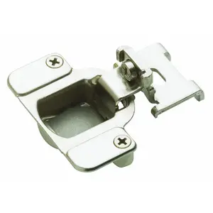 Amerock d2811h1214 Matrix 2 Way 105 Degree Grass Concealed Cabinet Hinges 1/4" Nickel