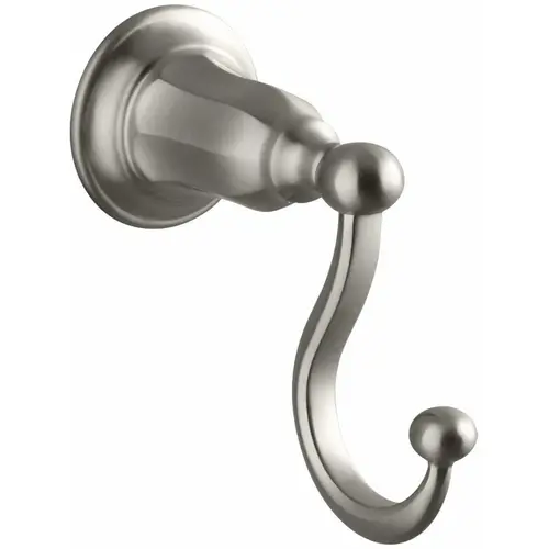 5.834 Inches Diameter Kelston Robe Hook Brushed Nickel 5.834 Inches Diameter Kelston Robe Hook Brushed Nickel