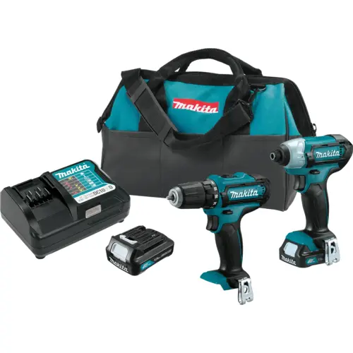 7-7/16 Inches Length 12-Volt LXT Lithium-Ion Cordless Driver Drill and Impact Driver 2pc. Combo Kit Teal - Factory Reconditioned 7-7/16 Inches Length 12-Volt LXT Lithium-Ion Cordless Driver Drill and Impact Driver 2pc. Combo Kit Teal - Factory Reconditioned