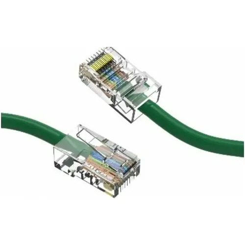 Copper Patch Cables, Cat 6, Plug-In Mount, Crimp, 568B, 1 ft, Grey, Non Shielded, RJ-45 to RJ-45 Gray