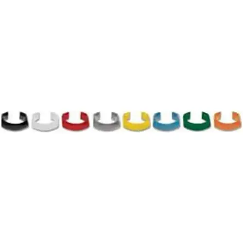 Siemon CLIP-03 Color Coded Cable Clip, PVC, UV-Resistant, Red Buy Now