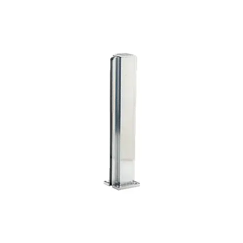 Brite Anodized 16" Center Design Series Partition Post Brite Anodized 16" Center Design Series Partition Post