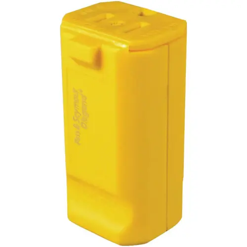 MaxGrip M3 Yellow Nylon 15A 125V 2P3W Straight Blade Connector MaxGrip M3 Yellow Nylon 15A 125V 2P3W Straight Blade Connector