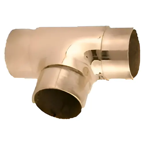 Polished Brass Flush Tee for 1-1/2" Tubing Polished Brass Flush Tee for 1-1/2" Tubing