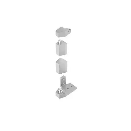 Aluminum Offset Right Hand Pivot Set Flush with Frame Face