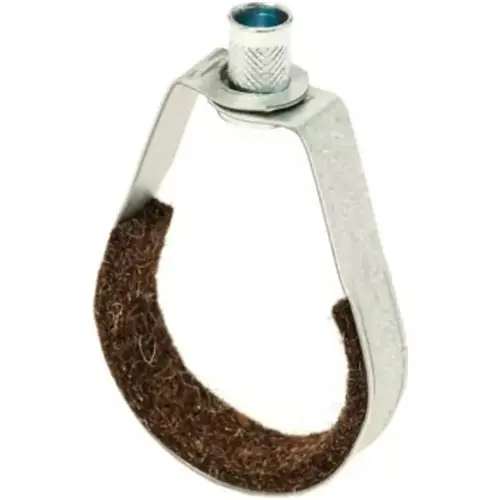 TOLCO Adjustable Band Hanger With Felt Lining, Pre-Galvanized Steel, Pipe Size 2 in. TOLCO Adjustable Band Hanger With Felt Lining, Pre-Galvanized Steel, Pipe Size 2 in.