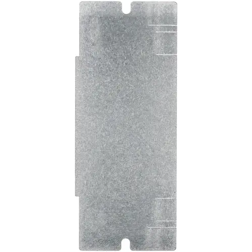 Cover Plate, SystemOne Floor Boxes, Zinc Plated Stamped Steel, Blank Black Cover Plate, SystemOne Floor Boxes, Zinc Plated Stamped Steel, Blank Black