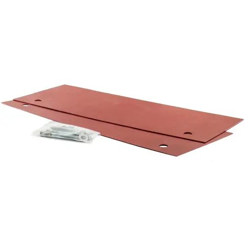 Rack Isolation Pad, Polyester Fiberglass, Red, 36 H x 19 W in. Rack Isolation Pad, Polyester Fiberglass, Red, 36 H x 19 W in.