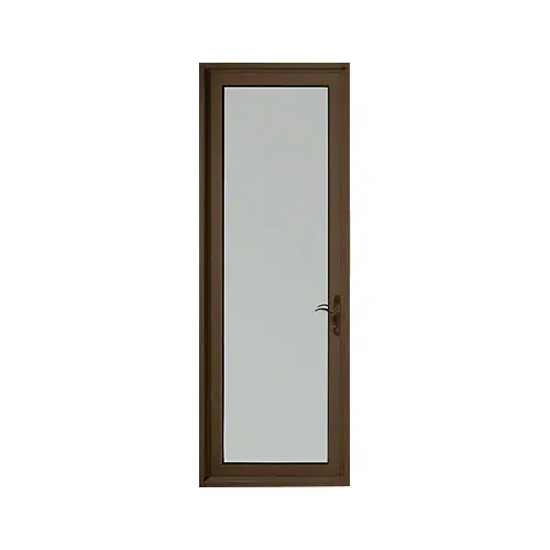 Bronze Black Anodized Series 900 Terrace Door Hinged Right Swing Out for 1" Glass