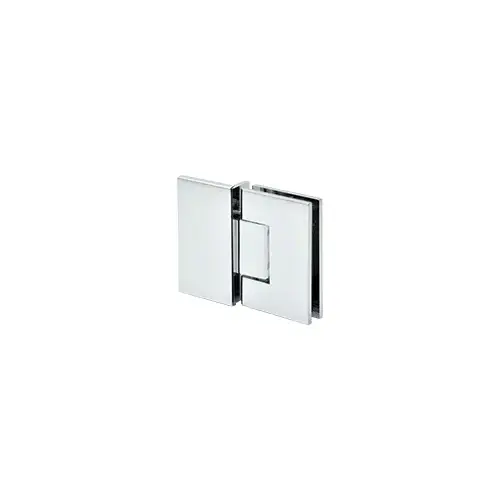 Polished Chrome Face Mount Melbourne Hinge with Cover Plate Polished Chrome Face Mount Melbourne Hinge with Cover Plate