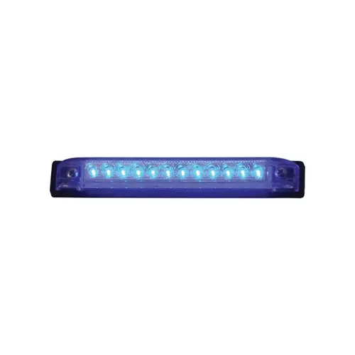 SLIM LINE WATERPROOF LED UTILITY STRIP LIGHTS - 6", 12 Blue LEDs SLIM LINE WATERPROOF LED UTILITY STRIP LIGHTS - 6", 12 Blue LEDs