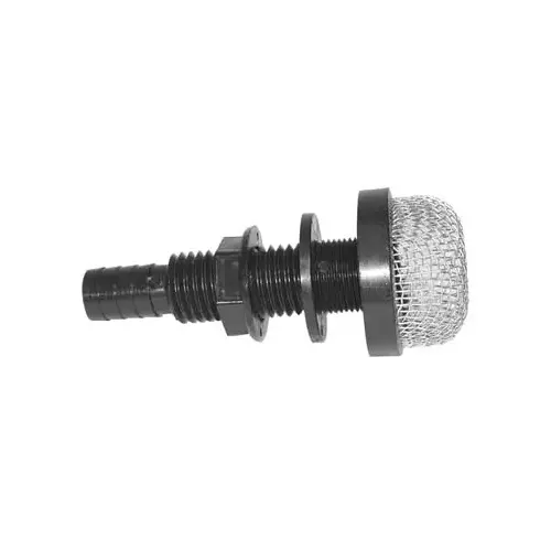 THRU-HULL STRAINER MOUNT KIT - Strainer Kit w/Screen, 4"L, for 1-3/4" Max. Hull THRU-HULL STRAINER MOUNT KIT - Strainer Kit w/Screen, 4"L, for 1-3/4" Max. Hull