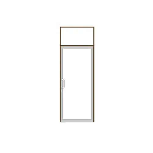 IG600 Series Dark Bronze/Black Anodized Class 1 Custom Transom Butt Hinge Door Frame IG600 Series Dark Bronze/Black Anodized Class 1 Custom Transom Butt Hinge Door Frame