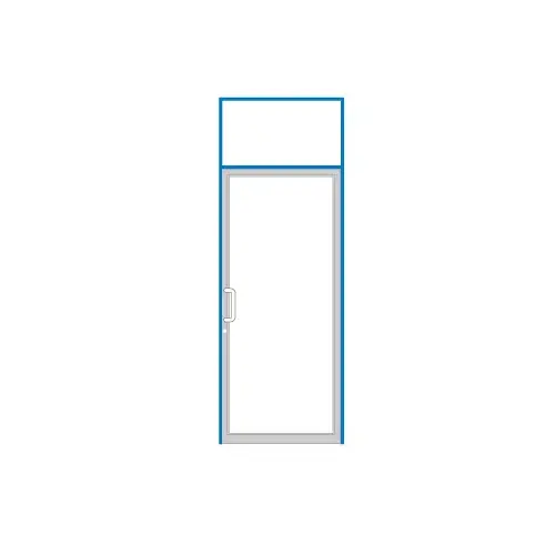 IG600 Series Custom KYNAR Paint Custom Transom Door Frame for Geared Hinged and Overhead Concealed Closer IG600 Series Custom KYNAR Paint Custom Transom Door Frame for Geared Hinged and Overhead Concealed Closer