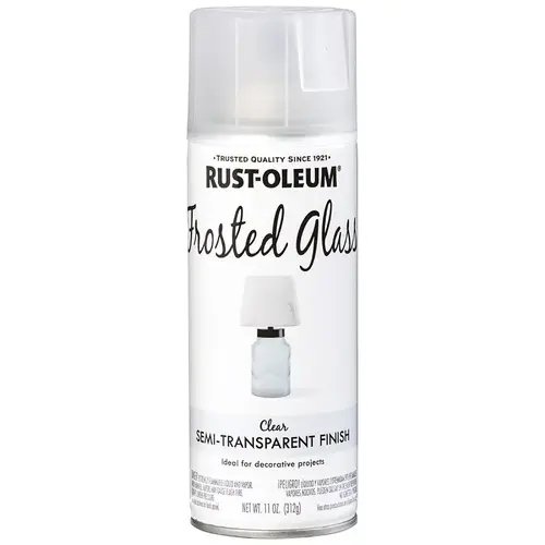 Frosted Glass Spray Paint, Frosted Glass, 11 oz, Aerosol Can