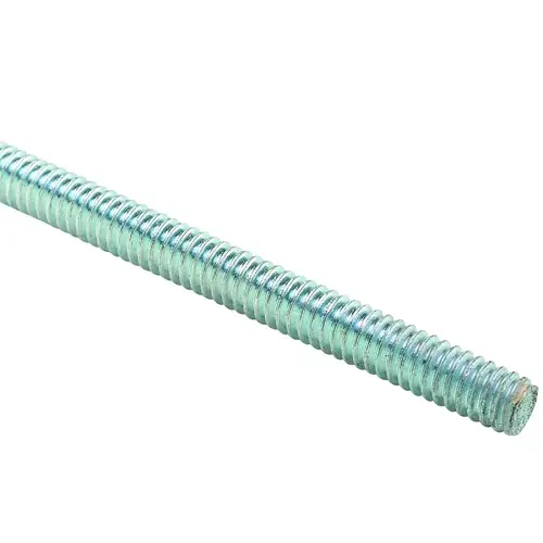 3/8 In.-16 x 10 Ft. Continuous Thread Threaded Rod Silver 3/8 In.-16 x 10 Ft. Continuous Thread Threaded Rod Silver