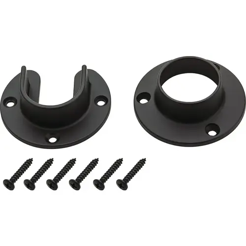 Heavy Duty Closet Flange Set Oil Rubbed Bronze Finish