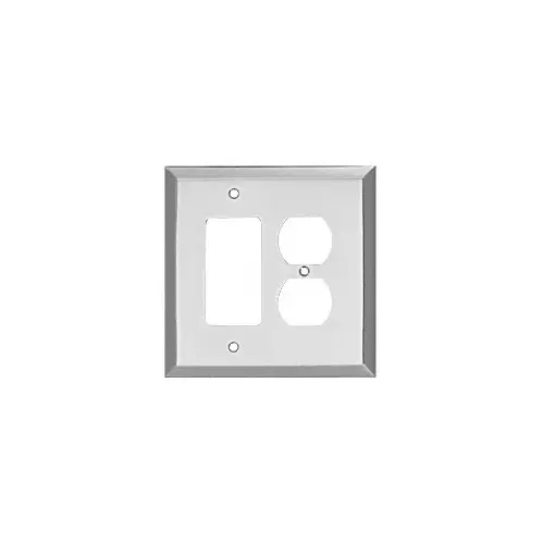 Chrome Designer/Duplex Metal Mirror Plate Chrome Designer/Duplex Metal Mirror Plate