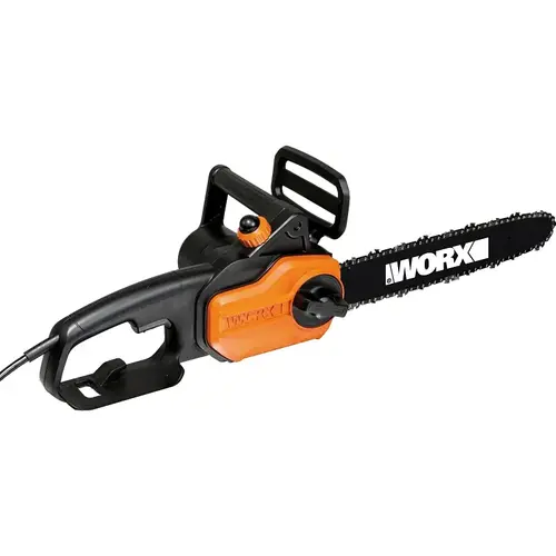 Chainsaw, 8 A, 120 V, 28 in Cutting Capacity, 14 in L Bar/Chain, 3/8 in Bar/Chain Pitch