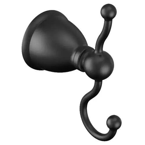Caldwell Robe Hook Matte Black Finish Caldwell Robe Hook Matte Black Finish