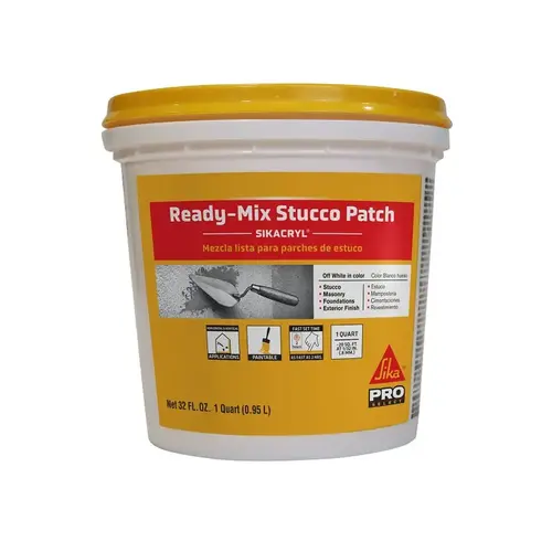 Stucco Patch, Off-White, 1 qt Container