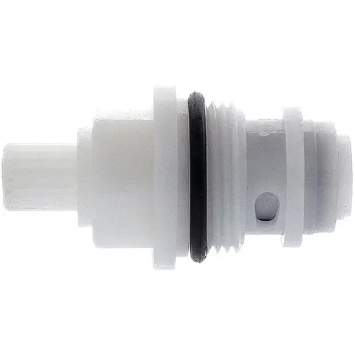 Faucet Stem, Plastic, 1-15/16 in L White Faucet Stem, Plastic, 1-15/16 in L White
