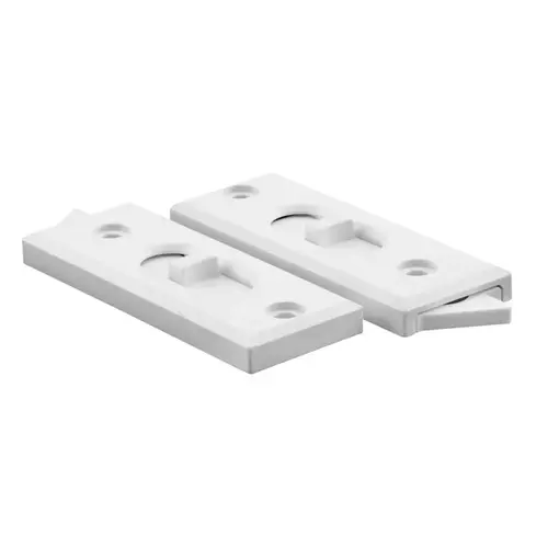 F 2627 Tilt Latch, Plastic, White Pair F 2627 Tilt Latch, Plastic, White Pair