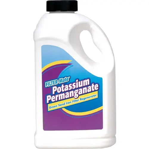 Filter Mate 76 Oz. 5 Lb. Potassium Permanganate Iron Filter Regenerant, 5 Lb Capacity, Crystal Form