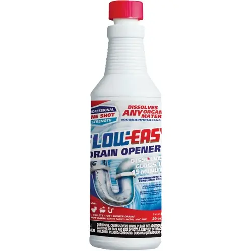 Drain Opener Liquid 20 oz - pack of 12
