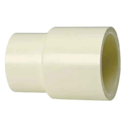 Pipe Coupling, 3/4 x 1/2 in, CPVC, SCH 40 Schedule Pipe Coupling, 3/4 x 1/2 in, CPVC, SCH 40 Schedule