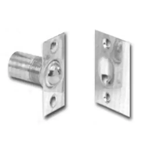 Ball Catch, Solid Brass, Satin Nickel Ball Catch, Solid Brass, Satin Nickel