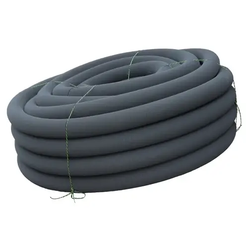 4" X 100' Black Regular Perforated Single Wall Pipe