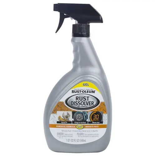 AUTOMOTIVE Rust Dissolver, Gel, Characteristic, 32 oz - pack of 6