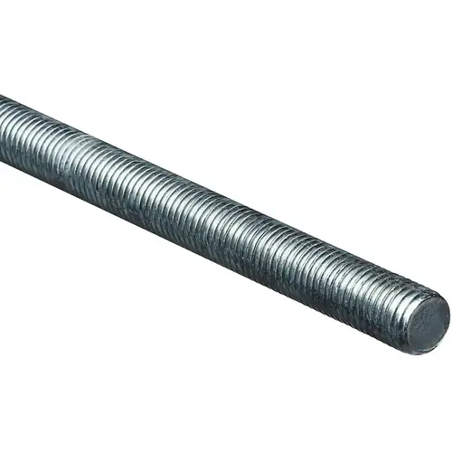 4000BC 3/4"-10 x 36" Steel Threaded Rod - Coarse Thread Zinc Plated Finish 4000BC 3/4"-10 x 36" Steel Threaded Rod - Coarse Thread Zinc Plated Finish