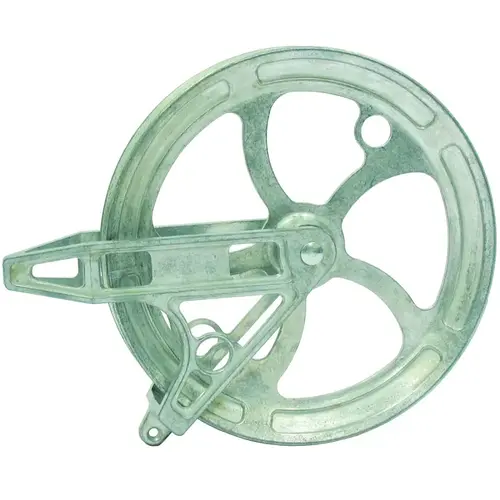 Clothesline Pulley, 8 in OD, Metal
