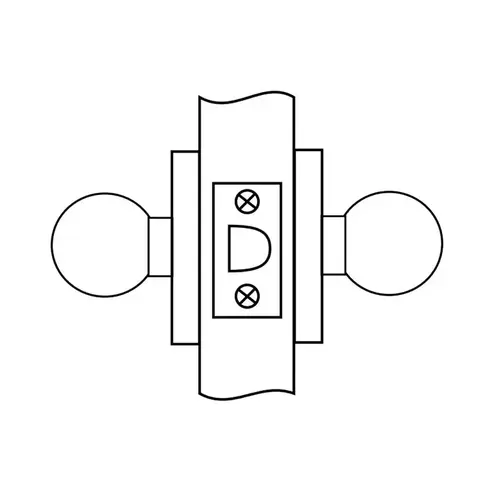 CK4457 Storeroom Lockset, Satin Bronze CK4457 Storeroom Lockset, Satin Bronze