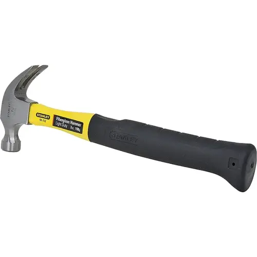 Nailing Hammer, 7 oz Head, Curved Claw Head, HCS Head, 12 in OAL Nailing Hammer, 7 oz Head, Curved Claw Head, HCS Head, 12 in OAL