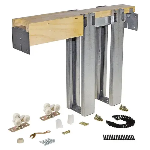 153068PF 3' x 6' 8" Pocket Door Frame with 1120 Hangers 153068PF 3' x 6' 8" Pocket Door Frame with 1120 Hangers