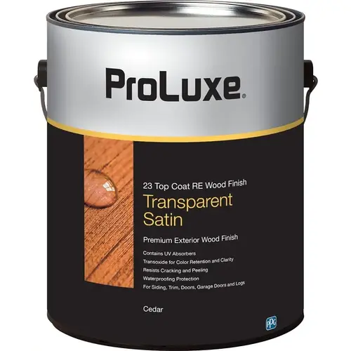 Wood Finish Cetol 23 Plus RE Transparent Satin Cedar Oil-Based Acrylic/Alkyd/Urethane 1 gal Cedar