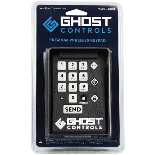 Ghost Controls Premium Wireless Keypad