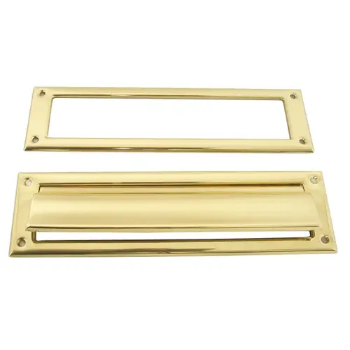 Mail Slot, 3-1/2 in L, 13 in W, Brass, Aged Bronze Mail Slot, 3-1/2 in L, 13 in W, Brass, Aged Bronze