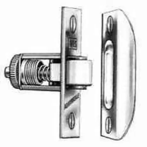 Roller Catch, Steel, Brass Roller Catch, Steel, Brass