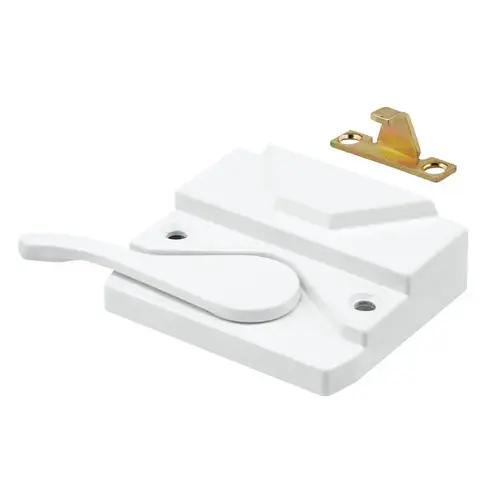 Sash Lock, Zinc White Sash Lock, Zinc White