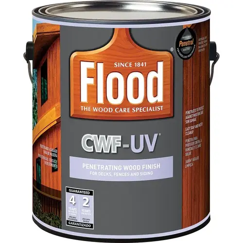 CWF-UV Oil-Modified Fence Deck and Siding Wood Finish, Honey Gold, 1 Gal.