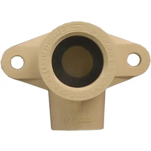 Drop Ear Pipe Elbow, 1/2 in, FIP, 90 deg Angle, CPVC, 40 Schedule Drop Ear Pipe Elbow, 1/2 in, FIP, 90 deg Angle, CPVC, 40 Schedule