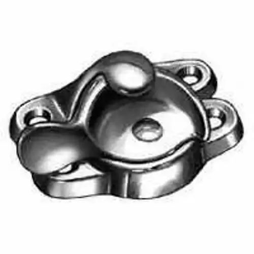 Ives Series Sash Lock, Aluminum, Polished Brass