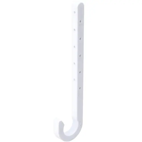 Baby J-Hook, 1/2 in Opening, ABS Baby J-Hook, 1/2 in Opening, ABS