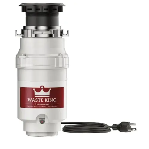 Legend Series Garbage Disposer, 1/3 hp Motor, 115 V, Stainless Steel Legend Series Garbage Disposer, 1/3 hp Motor, 115 V, Stainless Steel